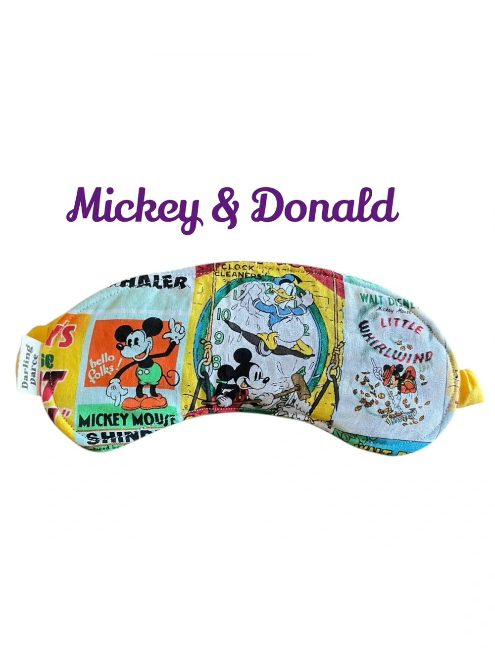 Classic Mickey and Donald Print Kids Sleep Mask